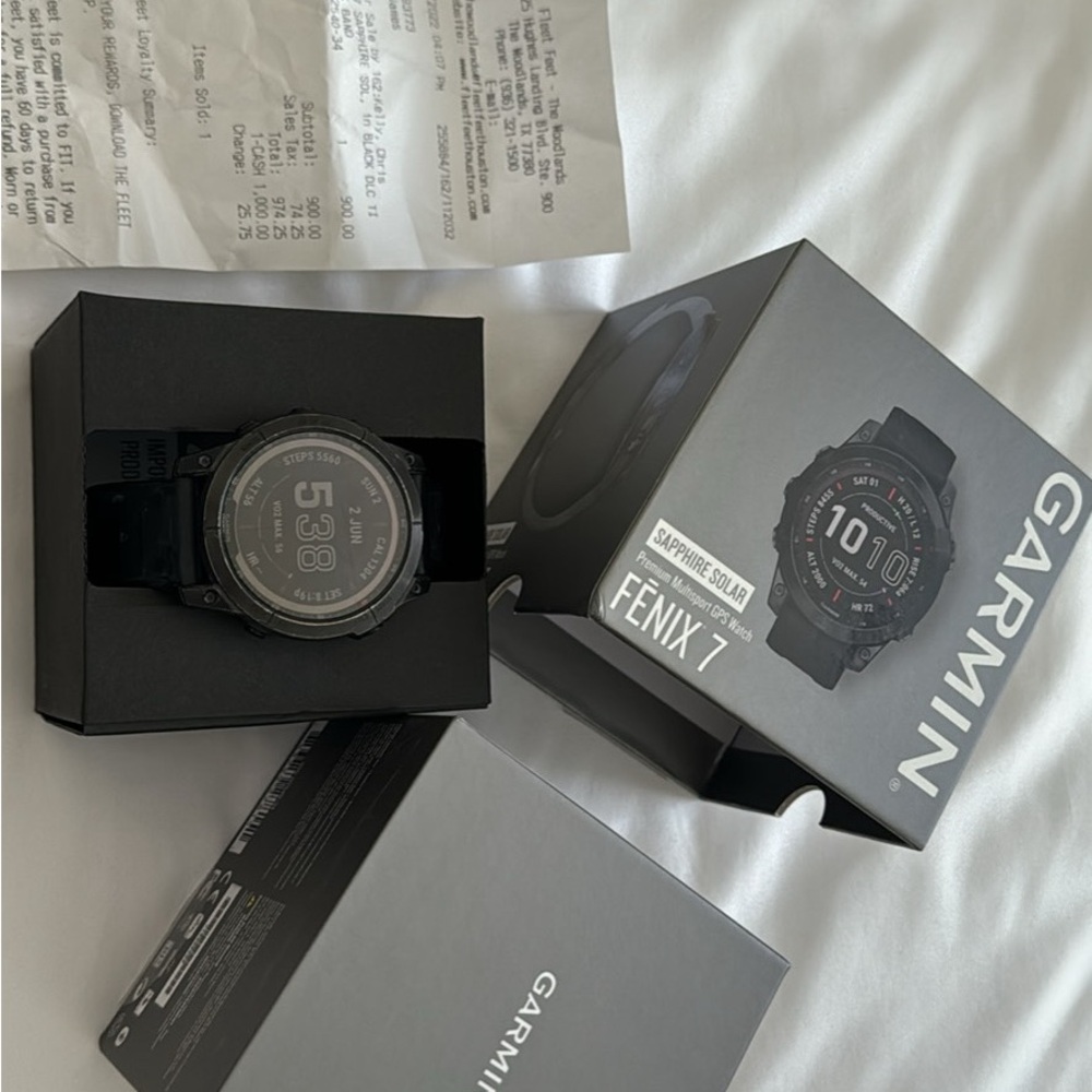 Garmin Fénix 7 sapphire solar